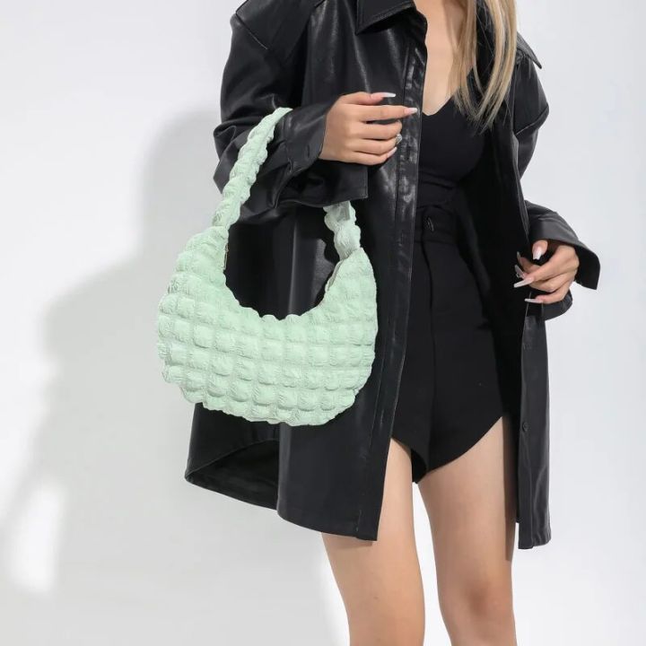 Women's%20Bag%20Quilted%20Top%20Handle%20Bag%20Pleated%20Bubbles%20Cloud%20Shoulder%20Bag%20Cute%20Causal%20Handbags%20Purse%20Hobo%20Bag%20Ladies%20Small%20Tote%20Bags%20-%20Image%205