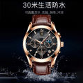 Boda Eggplant Waterproof Luminous Calendar Men's Watch Male Student Korean Style High-End Luxury Best-Seller on Douyin One Piece Dropshipping. 