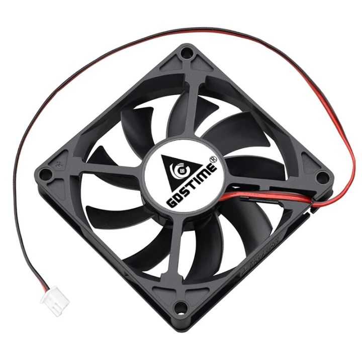 2pcs%20Gdstime%208cm%20DC%2012V%2024V%2080mm%20x%2015mm%20Dual%20Ball%20Bearing%20PC%20Case%20Cooling%20axial%20Fan%2080*80*15mm%208015%20Mute%20Radiator%20Cooler%202%20Pin%20-%20Image%204