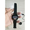 GT1 Smartwatch Bluetooth Call Option Touch Display Black.