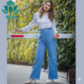 Denim Plazzo pant Stylish new Trendy look Jeans Pant For Women.