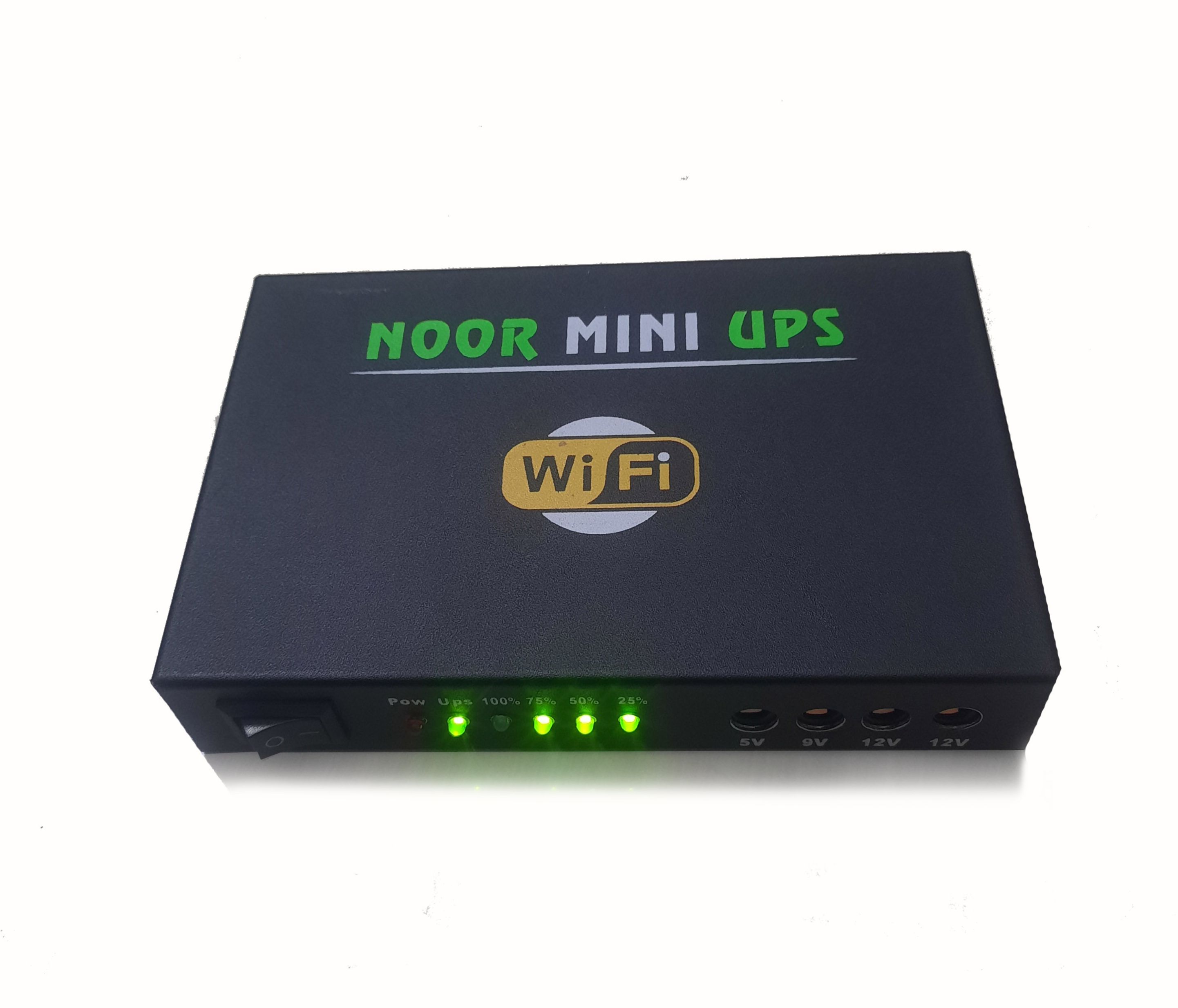Mini Router DC UPS 40W 5V 9V 12V Battery Input 12V Battery Level Indicator with 5 h Backup for Wifi Onu Router IP Camera