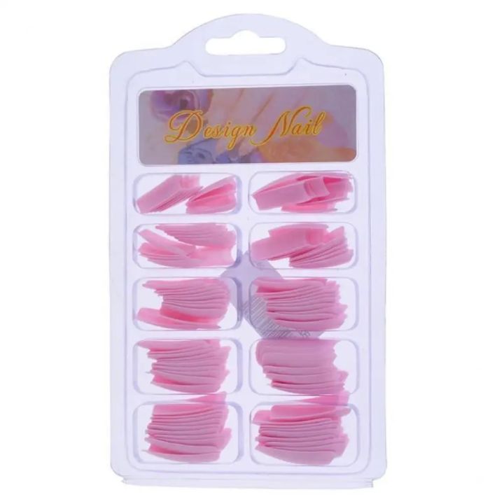 Non-fading%20100Pcs/Box%20Practical%20Ultra%20Thin%20Long%20Faux%20Nail%20Tips%20Colorful%20Artificial%20Nail%20Tips%20Flat%20Head%20for%20Girls%20-%20Image%207