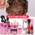 7pcs 100% Batana Oil Hair Growth Set African Anti Hair Loss Fast Hair Growth For Men Hair Regrowth Treatment Batana Hair Mask. 