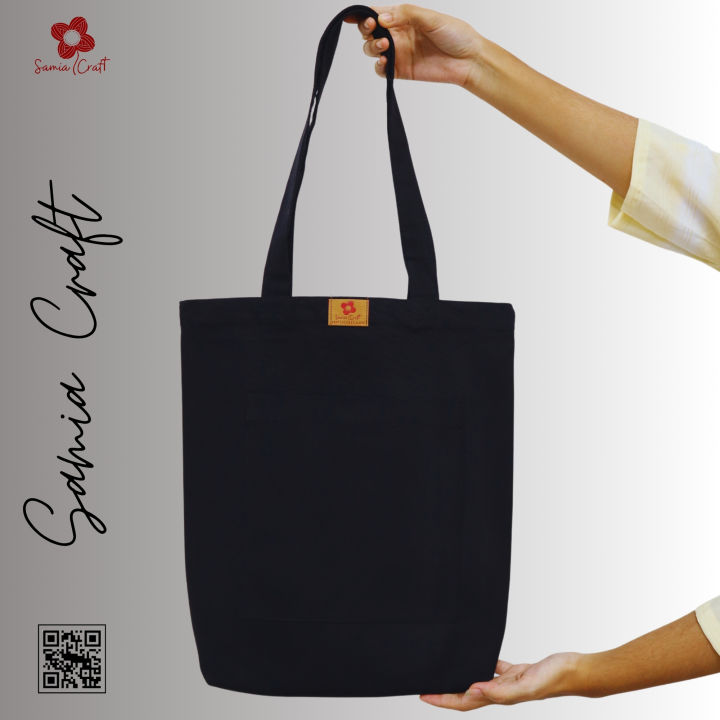 SamiaCrafts%20Canvas%20Tote%20Bag%20Exclusive%20Design%20with%20Outside%20Pocket%20Shopping%20Bag%20/College%20University%20Bag,%20Tote%20Bag%20with%20Zipper%20-%20Image%206