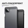 Leweisi Carbon Fiber Bumper Phone Case For Motorola Moto G 5G Plus / Moto One 5G Back Cover Coque Shockproof Protective. 