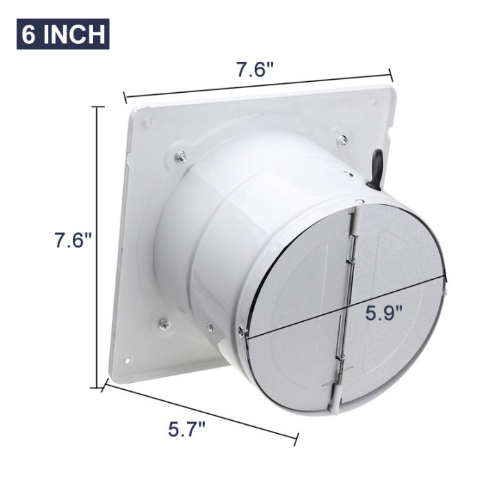 Facilitating%20your%20life%204/6/8%20Inch%20White%20Shell%20Stainless%20Steel%20Fan%20Blade%20High-speed%20Silent%20Exhaust%20Fan%202800%20(r/min)%20-%20Image%207