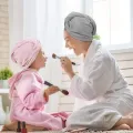 Magic Instant Dry Hair Towel Ultra Water Absorbent Twist Hair Turban Drying Cap Hair Wrap - Hair Band. 