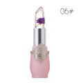 Crystal Jelly Lip Balm Lipstick Flower Temperature Color Changing Lip Gloss Transparent Long Lasting Lipstick Moisturizer Makeup. 