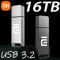 Xiaomi U Disk 16TB 2TB USB 3.1 Type-C Interface 8TB 4TB Mobile Phone Computer Mutual Transmission Portable USB Memory U Disk.