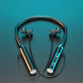 Black Wireless Neckband  g7- Bluetooth Headset with Microphone with own packing. 