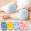 1Pair Anti -Slip Baby Knee Pad Protector (color as per stock).
