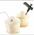 Coconut Opener Bundle Tap Hot Stainless Steel Driller Knife Tool.