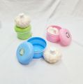 New Baby soft Face Powder Puff Sponge Box Case contained 3color.