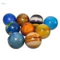 19x Colorful Sponge Soft Planet Ball Solar System for Kids Teaching Toy. 