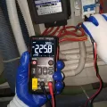 BSIDE Digital Multimeter True-RMS Touch-tone Handheld Multi Meter AC DC Voltmeter 9999 Counts with Analog Bar Graph and LCD Backlit NCV Temperature Test AC/DC Voltage Ammeter Current Ohm Resistance Capacitance Frequency Duty Cycle Diode Continuity Tester. 