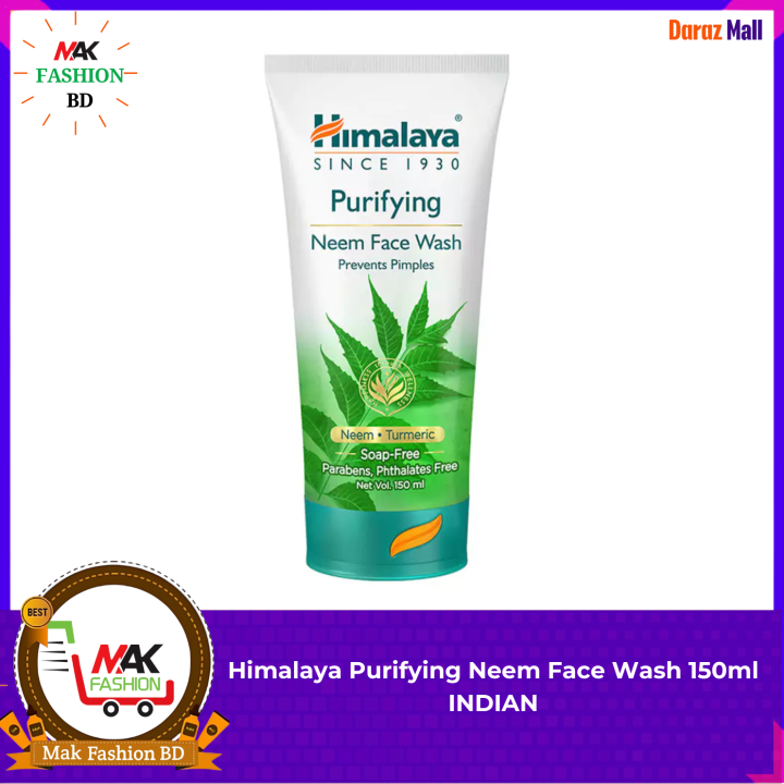 Himalaya Purifying Neem Face Wash 150ml INDIAN