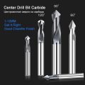 Spot Drill 60 90 120 Degrees 0.5-20mm Chamfer Mill Stub Start Location Center Bit CNC Router Bit Milling Cutter Carbide End Mill.