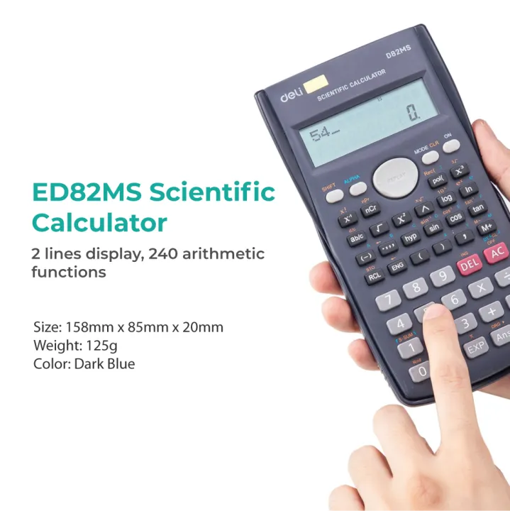 Deli%09ED82ES%20Scientific%20Calculator%20-%20Image%203