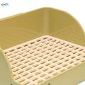 Rabbit for Cage Small Animals Litter Tray Durable Corner Toilet Box for green pp mesh. 