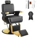 Barber Chair, Barber Chair Hydraulic Salon Chair Heavy Styling Chairs for Hair Stylist Barber Salon Equipment Black. 