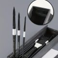 Watercolor Brush Set - 10 Professional Watercolor Paint Brushes for Artists，Mixed Animal Hair Brush,Flats, , Oval Wash forBasketball. 