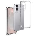 Samsung Galaxy S25 Edge Premium Silicone Case Crystal Clear Soft TPU Ultra-Thin Transparent Flexible Protective Mobile Phone Back Cover.