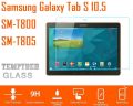 2PCS for Samsung galaxy tab S 10.5 SM-T800 SM-T805 Tempered glass screen protector 2.5D 9H 0.33 tablet front cover film. 