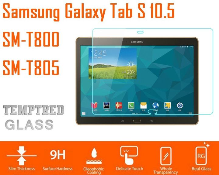 2PCS%20for%20Samsung%20galaxy%20tab%20S%2010.5%20SM-T800%20SM-T805%20Tempered%20glass%20screen%20protector%202.5D%209H%200.33%20tablet%20front%20cover%20film%20-%20Image%203