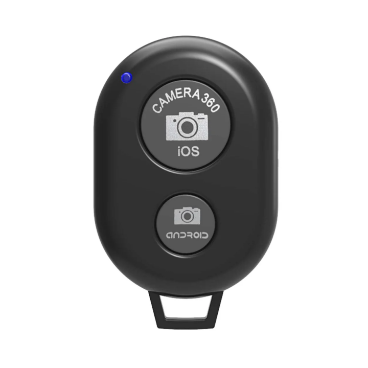 Wireless Bluetooth Remote Control Camera Shutter for iPhone iPad Android Phones - Tripod Phone Camera Controller Remote