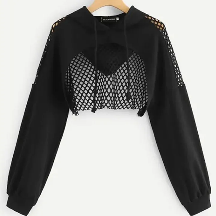 Mesh%20Patchwork%20Crop%20Top%20Sweatshirt%20Hoodies%20Women%20Harajuku%20Hoodie%20Sweatshirt%20Clothes%20Gothic%20Long%20Sleeve%20Cropped%20Hoodie%20KEEMEEUYZO%20-%20Image%202