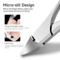 1PCS / 5PCS Nail Clipper for Ingrown or Thick Toenails Nail Trimmer Set with Nail File Cuticle Pusher Pedicure Manicure Tools Kit for Fingernails and Toenails Stainless Steel Nail Cutter  for Paronychia Podiatry Nail Care Tool Dead Skin Dirt Remover. 