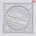 Ellipse Springhall Angle Geometric Drawing Template Circle Maker Drawing Ruler Multifunctional Drawing Ruler. 