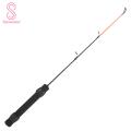 Compact Fishing Rod Telescopic Ice Fishing Rod with Non-slip Handle Lightweight Portable for Travel Adjustable Length Fishing Accessories.