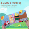 Montessori Toddlers Busy Board 3D Baby Story Cloth Book For Children 2 3 Years Early Learning Education Toys Birthday Gifts SnowWhite. 