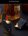 HOT Metal Windproof Torch Turbine Butane Gas Lighter Outdoor Cigar Kitchen Barbecue Blue Flame Large Fire Lighter Men's Gift. 