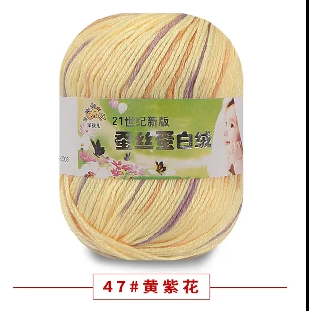 Wrosted%20Soft%2050g%20Skein%20Wool%20Cashmere%20Silk%20Baby%20Knitting%20Yarn%20Sport%20-%2009%20Colours%20-%20Image%204