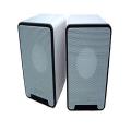 D9 USB2.0-Channel Multimedia Wireless Speaker - Black and White. 
