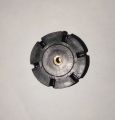 Blender Motor Connector Spare Parts Plastic Pulley 3.5cm 6 teeth Black - 1pcs.