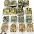 1/72 Plastic Assembled Tank Model Kit WWII Military Model Puzzles 24 Styles Tanks Sand Table Tanks Toys for Boys.