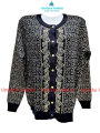 Women's Long Sleeve Cable Knit Sweater Open Front Cardigan Button Loose Outerwear Winter Dress Sweater.