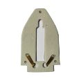 Electric Iron Spare Parts Durable Cotton Wrapped Wire 2 Pin Plug Electric Iron Cord 2 Meter Iron Heating Coil Manual Iron Accessories.