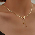Butterfly Pendant choker Necklaces Gold Plated Chain for Women Jewelry Gifts - Necklace For Girls - Necklace For Girls.
