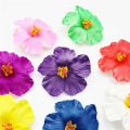 BIT.FLY 10PCS Hawaii party Hibiscus flowers Summer party DIY decorations Artificial PE hibiscus flower Hula girls headwear. 