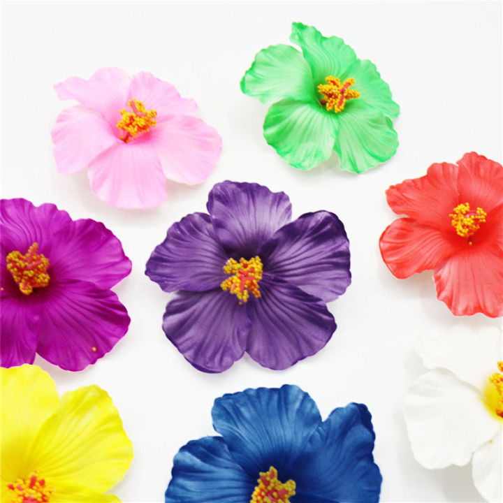 BIT.FLY%2010PCS%20Hawaii%20party%20Hibiscus%20flowers%20Summer%20party%20DIY%20decorations%20Artificial%20PE%20hibiscus%20flower%20Hula%20girls%20headwear%20-%20Image%203