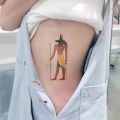 Waterproof Temporary Tattoo Sticker Apollo sun totem God's eye of Horus Wedjat Ancient Egypt tatto flash tatoo for men. 
