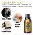 Ginger Essential Oil for All Skin Belly Drainage Ginger Oil, Lymphatic Drainage Massage. 