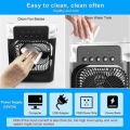 Mini Ac Air Cooler Fan 3 in 1 Mini Portable Fan Humidifier with 7 Colors LED Light Air Conditioner Cooler Water Cooling Air cooler.
