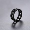 Men's Lifestyle Stainless Steel Finger Ring- Chain Finger Ring.