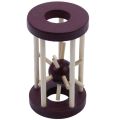 2pcs Wood Puzzle Brain Teaser Toy Games :1pcs Interlocking Puzzle & 1pcs Tetrakaidecahedron Lock Logic Puzzle Tik Tok. 